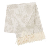C & F Home Jacquard Stag Cotton Clay Throw - Clay
